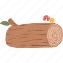 tree, trunk, stump, wood, log