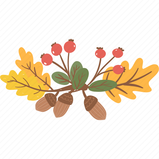 Fall, leaf, frame, decoration, border, autumn, ornaments icon - Download on Iconfinder