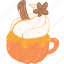 pumpkin, spice, drink 