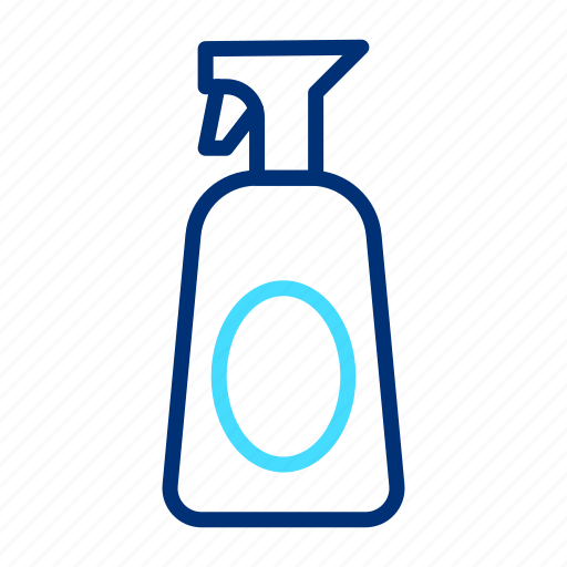 Spray, bottle, cleaning, detergent, liquid, equipment, isolated icon - Download on Iconfinder