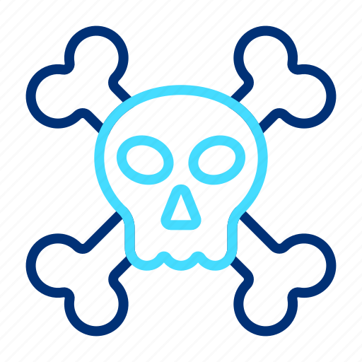 Skull, halloween, happy, party, death, head, skeleton icon - Download on Iconfinder