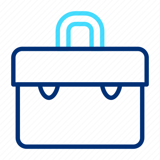 Briefcase, case, business, bag, portfolio, diplomat, suitcase icon - Download on Iconfinder