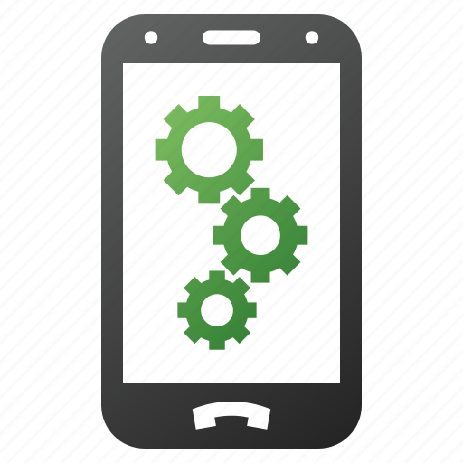 Configuration, gears, mobile phone, smartphone, software, support, telephone icon - Download on Iconfinder
