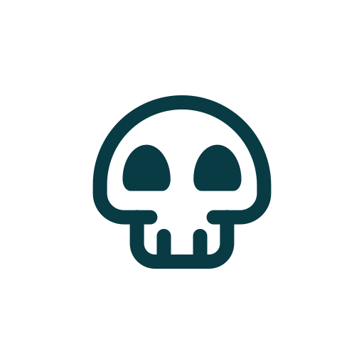 Bones, games, horror, skeleton, skull icon - Free download