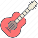 guitar, acoustic, instrument, melody, musical, player, song