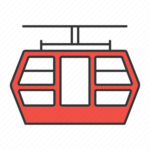 Cabin, cableway, elevator, funicular, lifting, ropeway, skiing icon - Download on Iconfinder