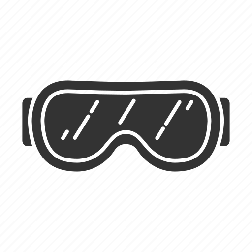 Eyeglasses, glasses, goggles, protection, ski, skiing, snow icon - Download on Iconfinder