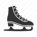 figure, ice, shoe, skate, skating, sport, winter