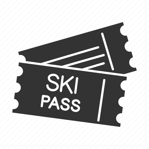 Entry, pass, resort, ski, skiing, skipass, ticket icon - Download on Iconfinder