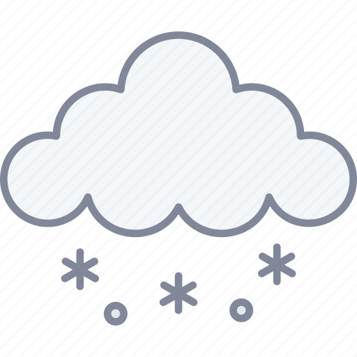 Snowfall, winter, snow, cloud icon - Download on Iconfinder