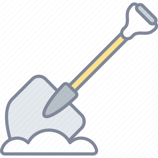 Shovel, spade, gardening, construction, tool icon - Download on Iconfinder