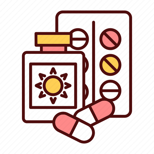 Drug, medication, ultraviolet, allergy icon - Download on Iconfinder
