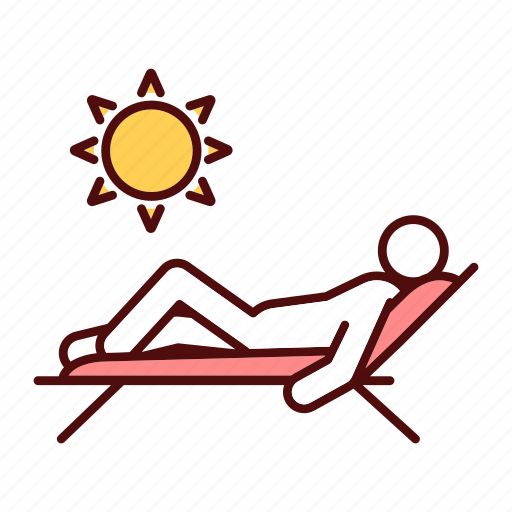 Cancer, sunbathe, sunburn, tan icon - Download on Iconfinder
