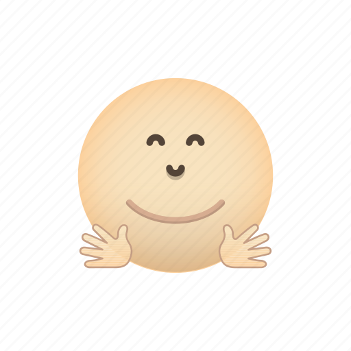 Emoji, face, hug, hugging, positive icon - Download on Iconfinder