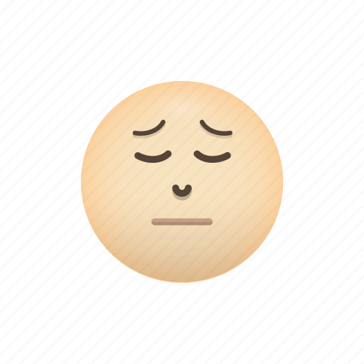 Disappointed, emoji, face, negative, pensive icon - Download on Iconfinder