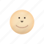 emoji, face, slightly, smiling 