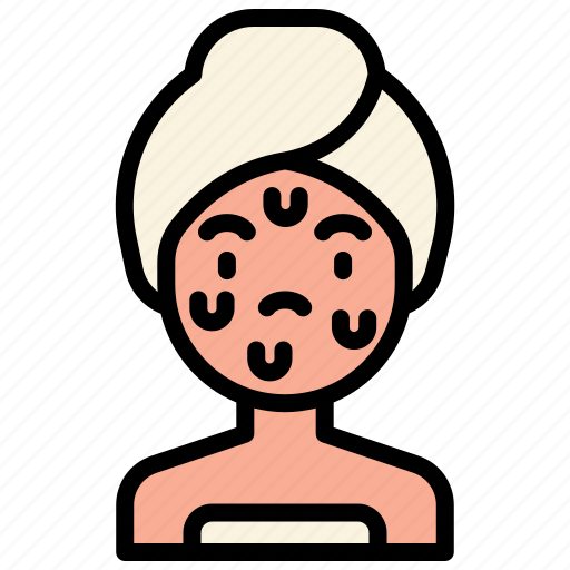 Oily, skincare, beauty, skin, woman, cosmetic, facial icon - Download on Iconfinder
