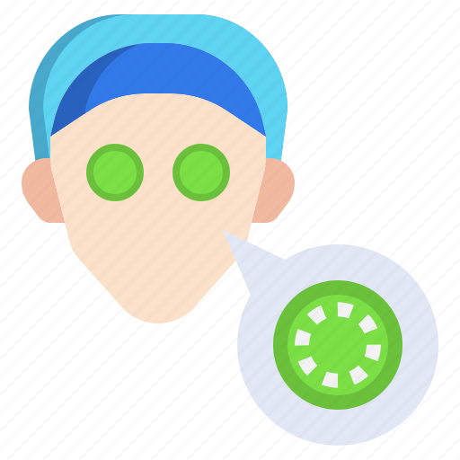 Cucumber, spa, vegetable, slice, beautiful icon - Download on Iconfinder