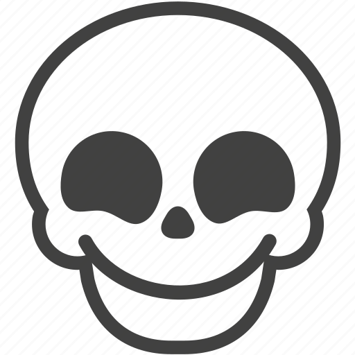 Face, skull, smile, emotion, expression, happy, smiley icon - Download on Iconfinder