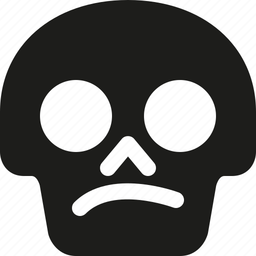 Avatar, confused, death, emoji, face, skull icon - Download on Iconfinder