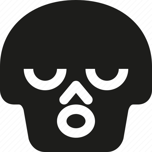 Avatar, death, emoji, face, skull, sleep icon - Download on Iconfinder