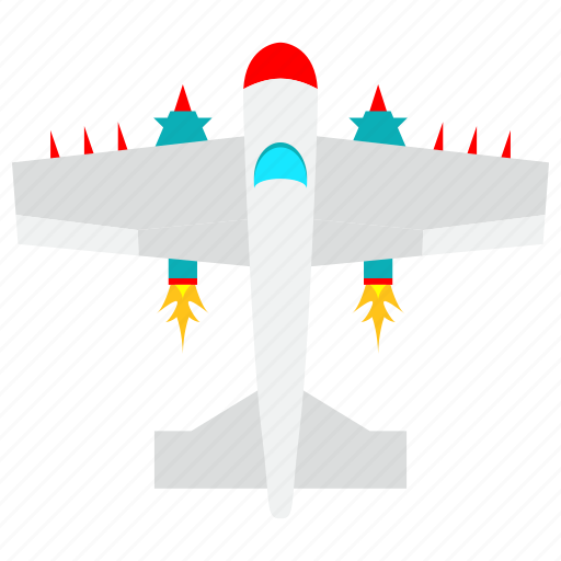 Aircraft, airport, fighter, flight, fly, plane icon - Download on Iconfinder