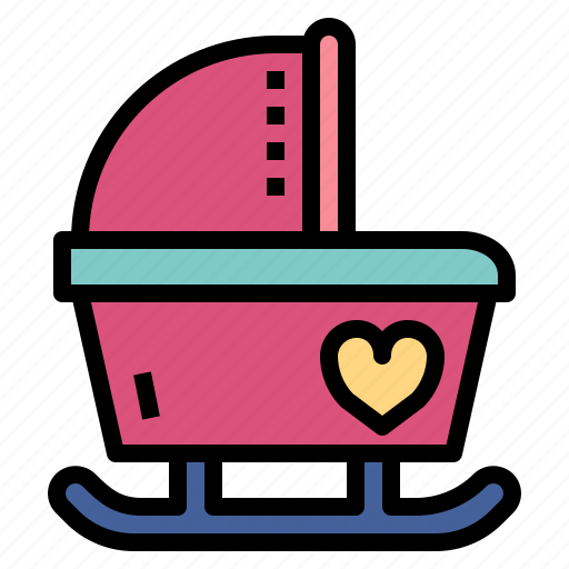 Baby, bed, cradle, crib icon - Download on Iconfinder