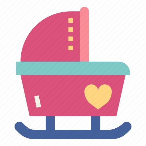 Baby, bed, cradle, crib icon - Download on Iconfinder