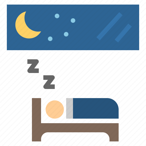 Bedroom, moon, night, rest, sleep icon - Download on Iconfinder