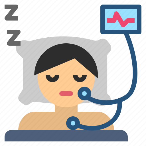 Frequency, health, patient, polysomnogram, sleep icon - Download on Iconfinder