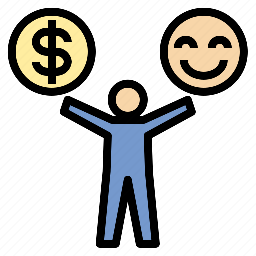 Choice, emotion, happiness, money, smile, startup icon - Download on Iconfinder