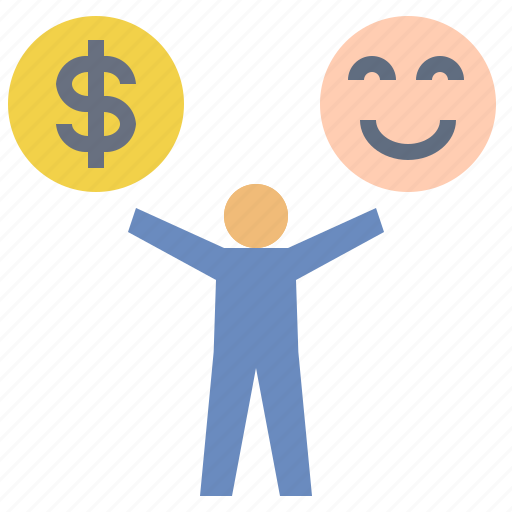 Choice, emotion, happiness, money, smile, startup icon - Download on Iconfinder
