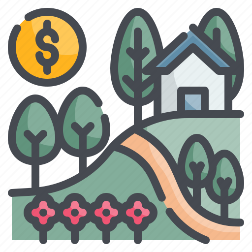 Landscaping, business, landscape, nature, auction icon - Download on Iconfinder