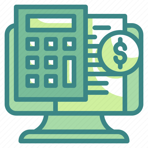 Bookkeeping, online, accounting, invoice, ebanking icon - Download on Iconfinder