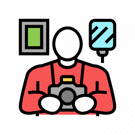 Photographer, business, small, worker, occupation, personal icon - Download on Iconfinder