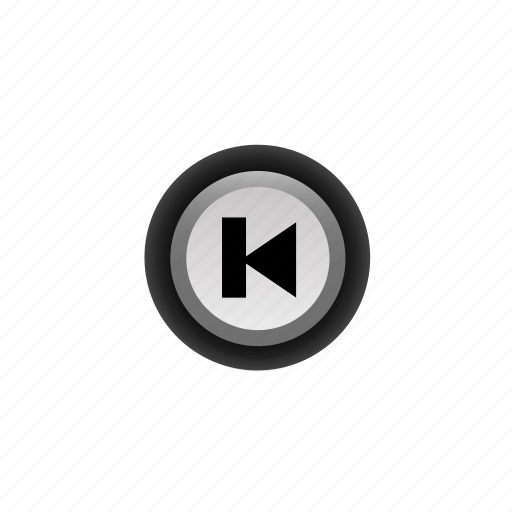 Buttons, navigation, player, pressed, previous, ui icon - Download on Iconfinder