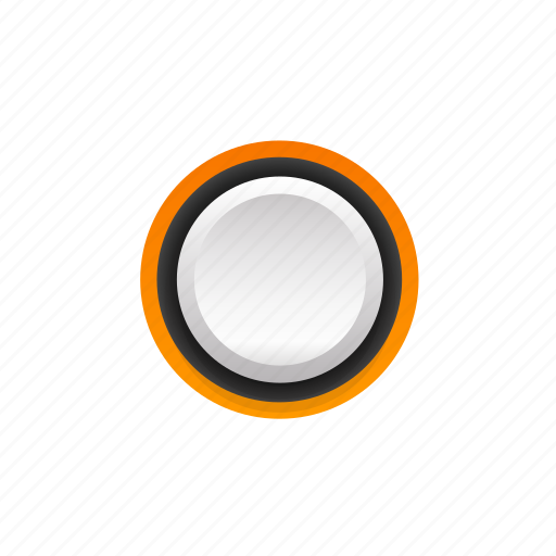 Buttons, color, navigation, orange, select, selected, ui icon - Download on Iconfinder