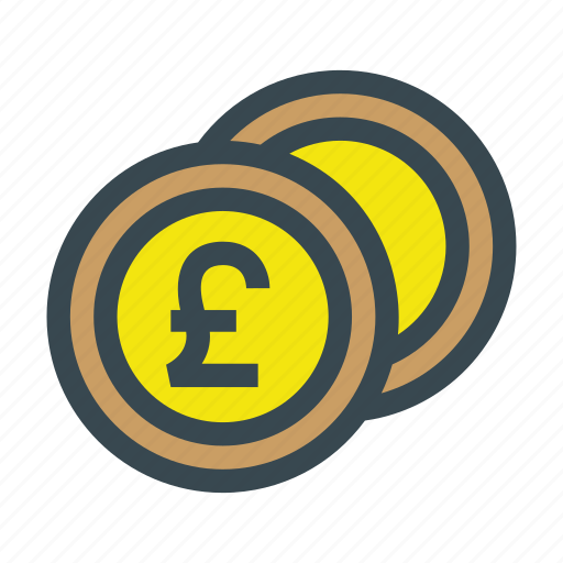 Coin, coins, currency, metal, money, pound icon - Download on Iconfinder