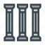 architecture, column, foundation, pillar, pillars 