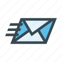 correspondence, delivery, email, envelope, fast, letter, post