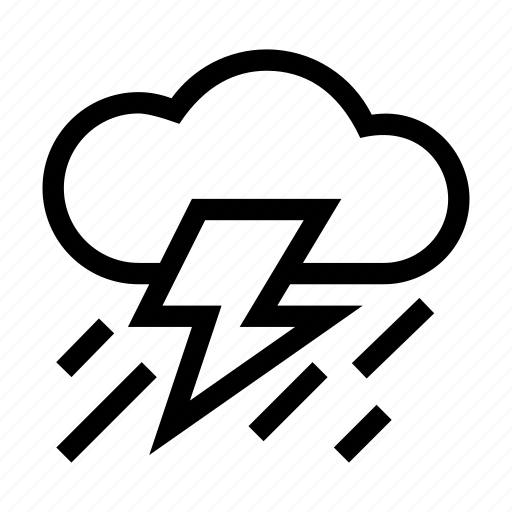 Cloud, rain, storm, thunderbolt, thunderstorm icon - Download on Iconfinder
