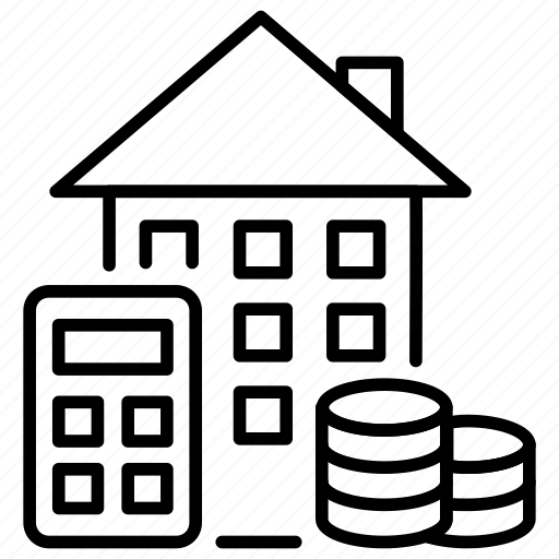Estate, tax, real, property, house, home icon - Download on Iconfinder