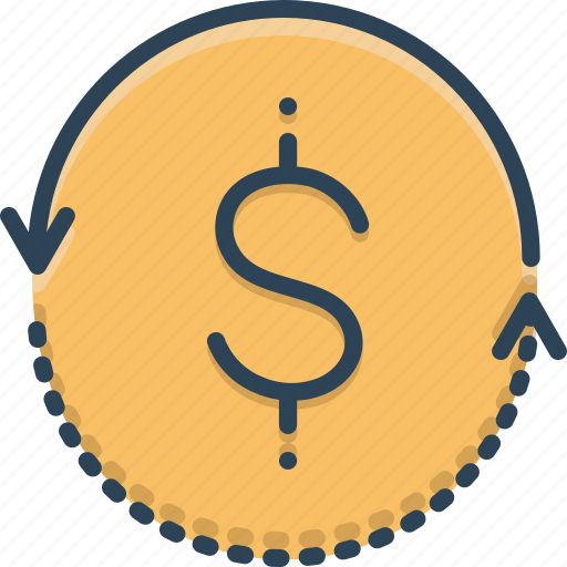Currency, dollar, exchange, money, rotations icon - Download on Iconfinder