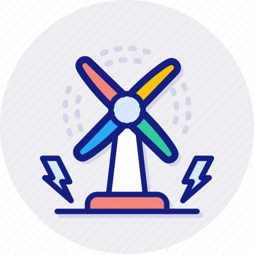 Energy, wind, power, windmill, ecology, turbine icon - Download on Iconfinder