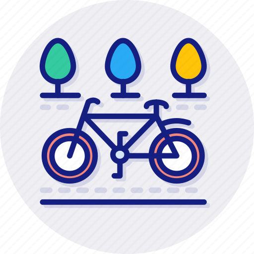 Bicycle, track, bike, lane, sports, cycling icon - Download on Iconfinder