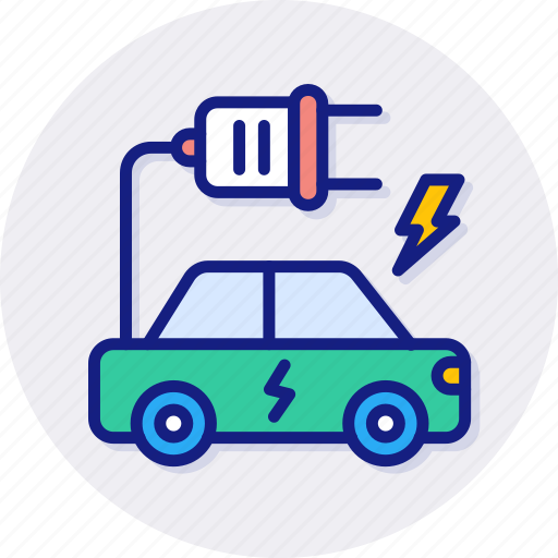 Electric, car, eco, transportation, ev, vehicle icon - Download on Iconfinder
