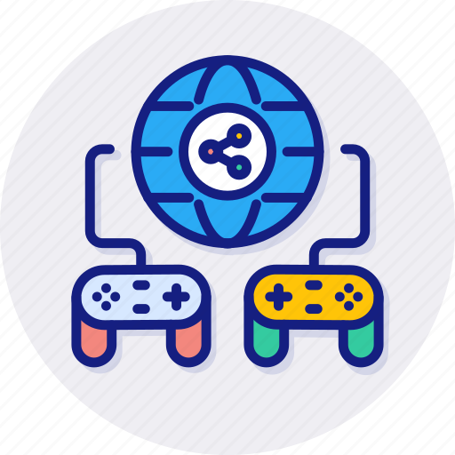 Gameplay, sharing, connect, socialize, mmo, online icon - Download on Iconfinder