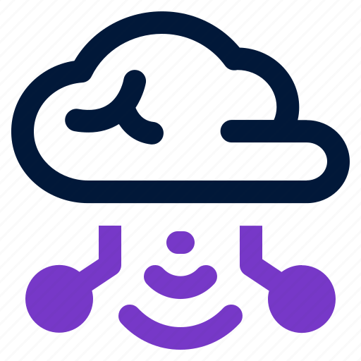 Cloud, computing, wireless, database, internet icon - Download on Iconfinder