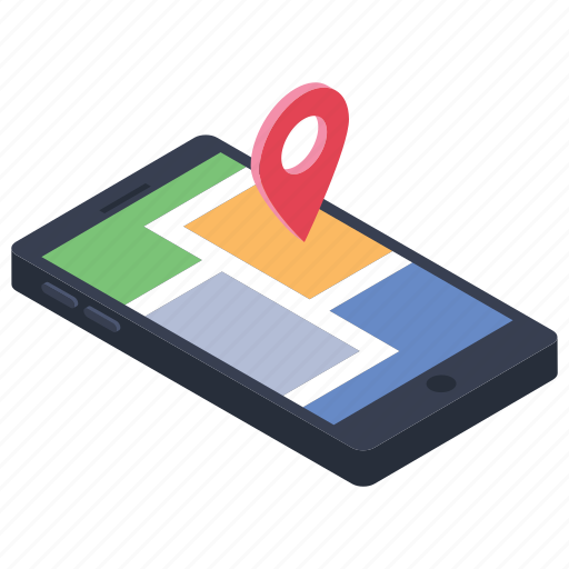 Android app, location app, mobile app, mobile gps, tracking app icon - Download on Iconfinder