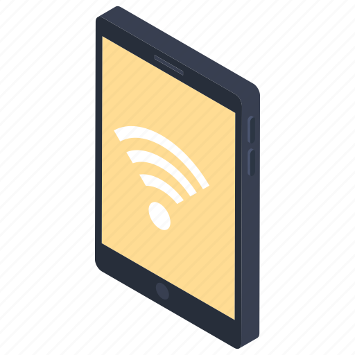 Connected mobile, digital tech, mobile internet, mobile wifi, wireless network icon - Download on Iconfinder